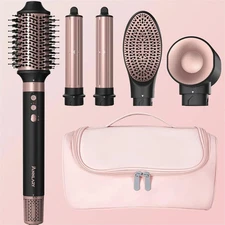 AnnLary 5 in 1 High-Speed Hot Air Style Professional Frizz Free Hair Dryer Brush