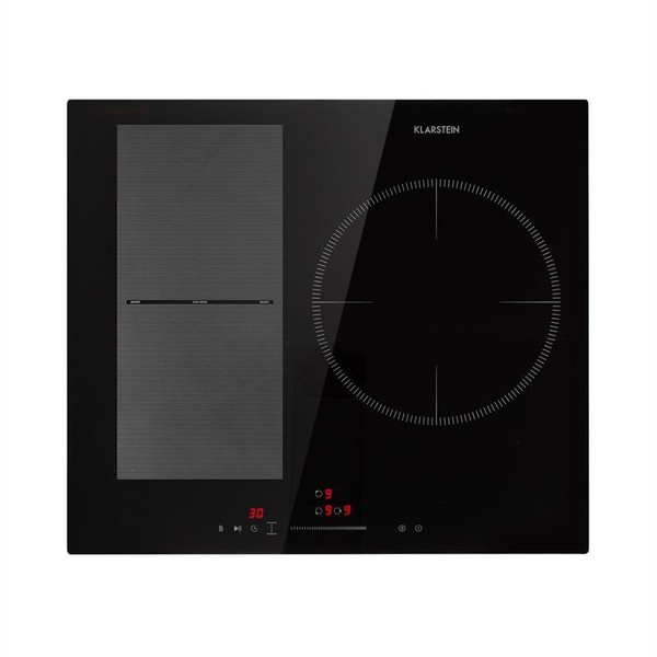 Induktionskochfeld 60 Cm 3 Platten Timer Glaskeramik Einbau Induktionskochplatte-image