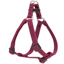 LupinePet Eco 1/2" Berry 12-18" Step In Harness for Small Dogs