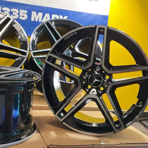 20" Wheels Fit Mercedes Benz AMG G Class E S G Maybach Style Machined 5x112 66.6 - Picture 13 of 14