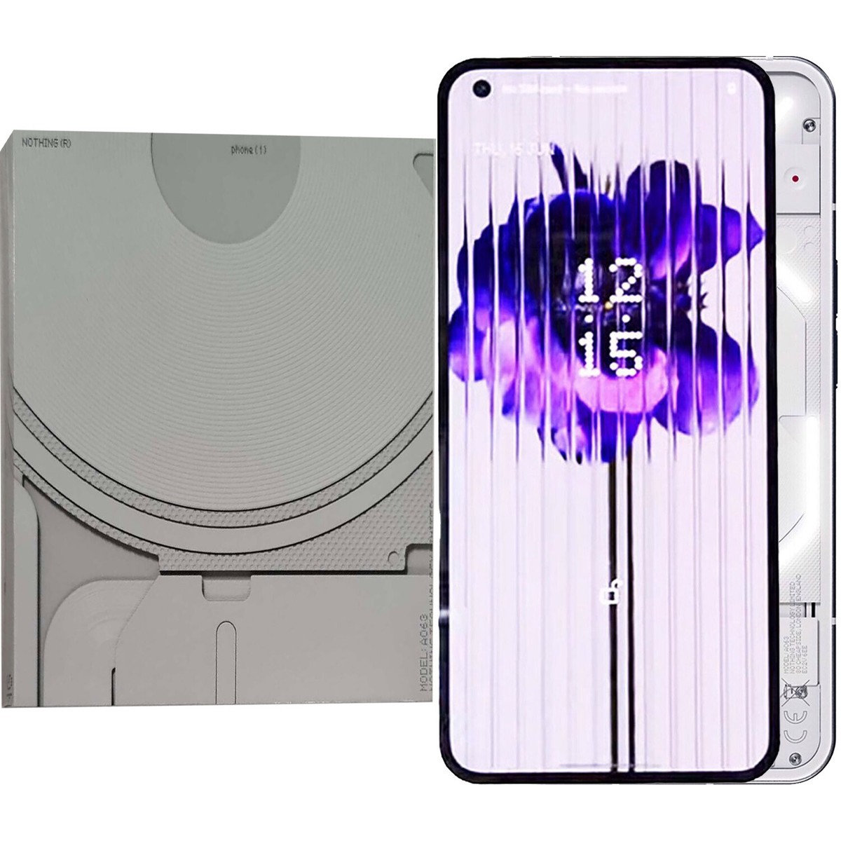 BNIB Nothing phone (1) 5G White 256GB + 12GB Dual-SIM BNIB Nothing phone (1) 5G White 256GB + 12GB Dual-SIM