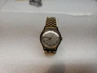 Vintage Timex 27820 Gold Tone Dress Watch Water Resistant 100% Working Read