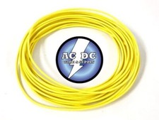 AUTOMOTIVE GXL WIRE 20 AWG HIGH TEMP STRANDED COPPER YELLOW 25 FT COIL