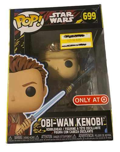 Funko Pop Star Wars Phantom Menace Retro Obi-Wan Kenobi Exclusive 699 New