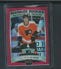 2019-20 OPC O-pee-chee Platinum Red Prism /199 # 195 Philippe Myers Rookie 