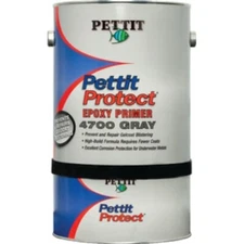 Pettit Protect High Build Two-Part Epoxy Priming System, Gray - Quart