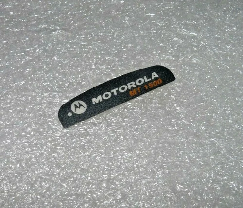 Motorola Solutions 3386597Z02 MT1500 Front Nameplate for Two-Way Radio NEW