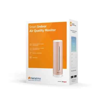 BNIB NETATMO Smart Indoor Air Quality Monitor Temperature, Humidity, Noise & CO2