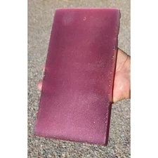 Fiber Optic Glass Pink Rough for Slabs Flint Knapping Arrowhead 5.2 #