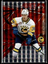 2021-22 SP Game Used CHL Orange Parallel Trevor Wong /499 #70