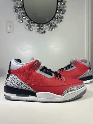 jordan 3 red cement 2020