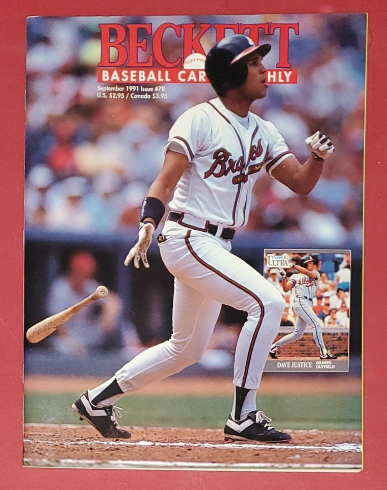 Scott Erickson Autograph 1990-1995 Twins Signed September 1991 Beckett Magazine  - Image 2 of 2