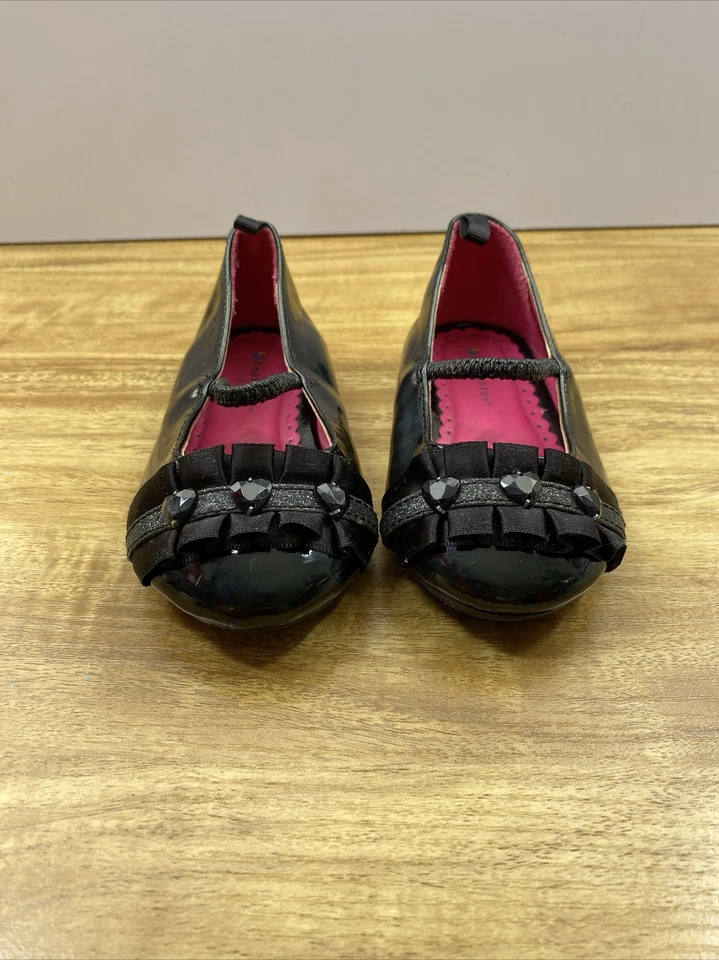 Zapatos de vestir Healthtex para bebé niña talla 5 negros Foto 2 de 4