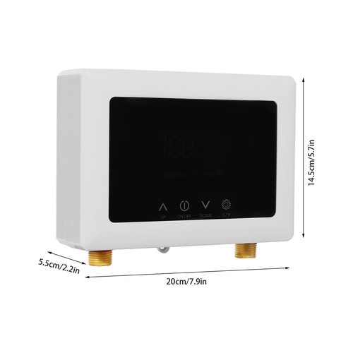 Wall Mounted Electric Instant Hot Water Heater Mini Small Water Tank 3000W NEW - Picture 8 of 19