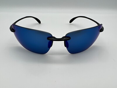 NEW Costa Del Mar GULF SHORE Polarized Sunglasses Black / Blue Mirror 580P