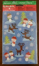 American Greetings Stickety-Doo-Da stickers, Christmas winter themed, Snowmen