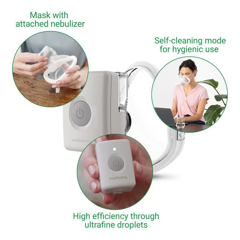 medisana IN 705 Inhalator Vernebler für Asthma, Husten, Schnupfen - Bild 4 von 4