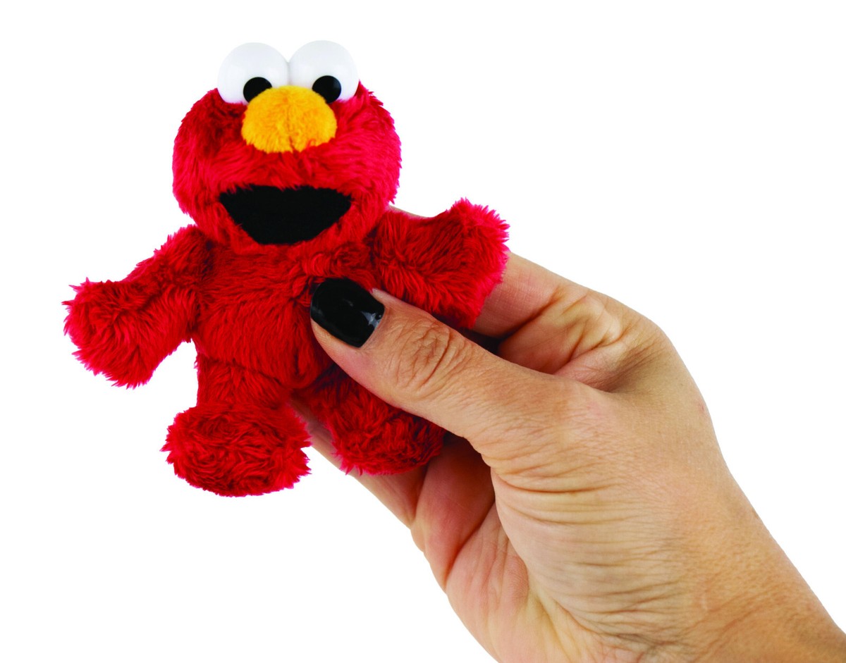 Worlds Smallest Tickle Me Elmo Plush Doll Miniature Talking