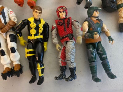 Vintage 80s GI Joe Action Figure Lot of 13 | eBay