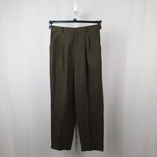 Briggs Elastic Back Pleated Dress Pants - 10, Brown 837