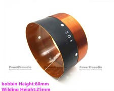 102mm Voice coil Copper wire 8 Ohm For Loudspeaker Repair