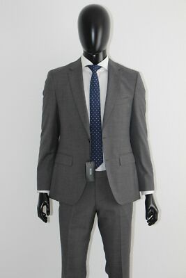 HUGO BOSS Anzug, Mod. Jewels1/Linus, Gr. 24 / US 38E, Regular Fit, Medium Grey