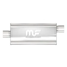 MagnaFlow Straight-Through Performance Muffler; 2.5in. Offset/Center; 5x18x8 Bod
