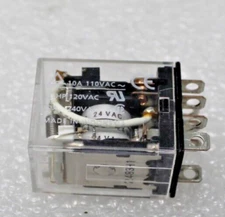 New OMRON LY2N- 24VDC Intermediate relay 24VDC 10A 110VAC 6-Pin
