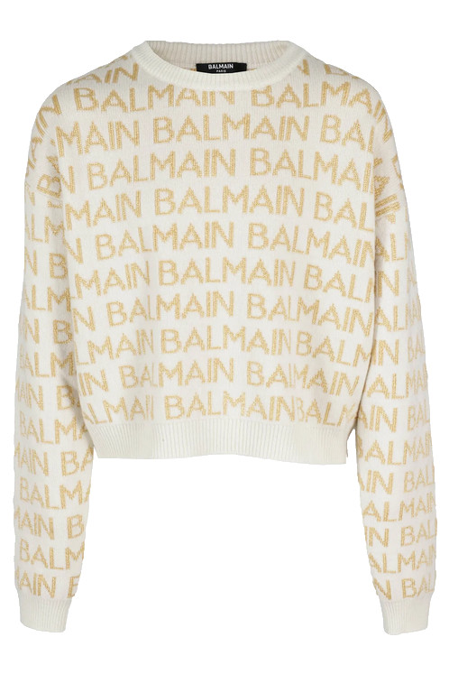 ТОЛСТОВКА BALMAIN ALLOVER GOLD BT4R00 100OR 51090₽