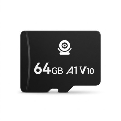 64GB TF Memory Card Class 10 FAT32 High Speed Reading/Writing for Security Ca...