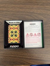 Zippo lighter Cannabis Clover