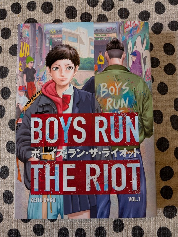 Boys Run the Riot Manga Volume 1 Keito Gaku Kodansha Comics English