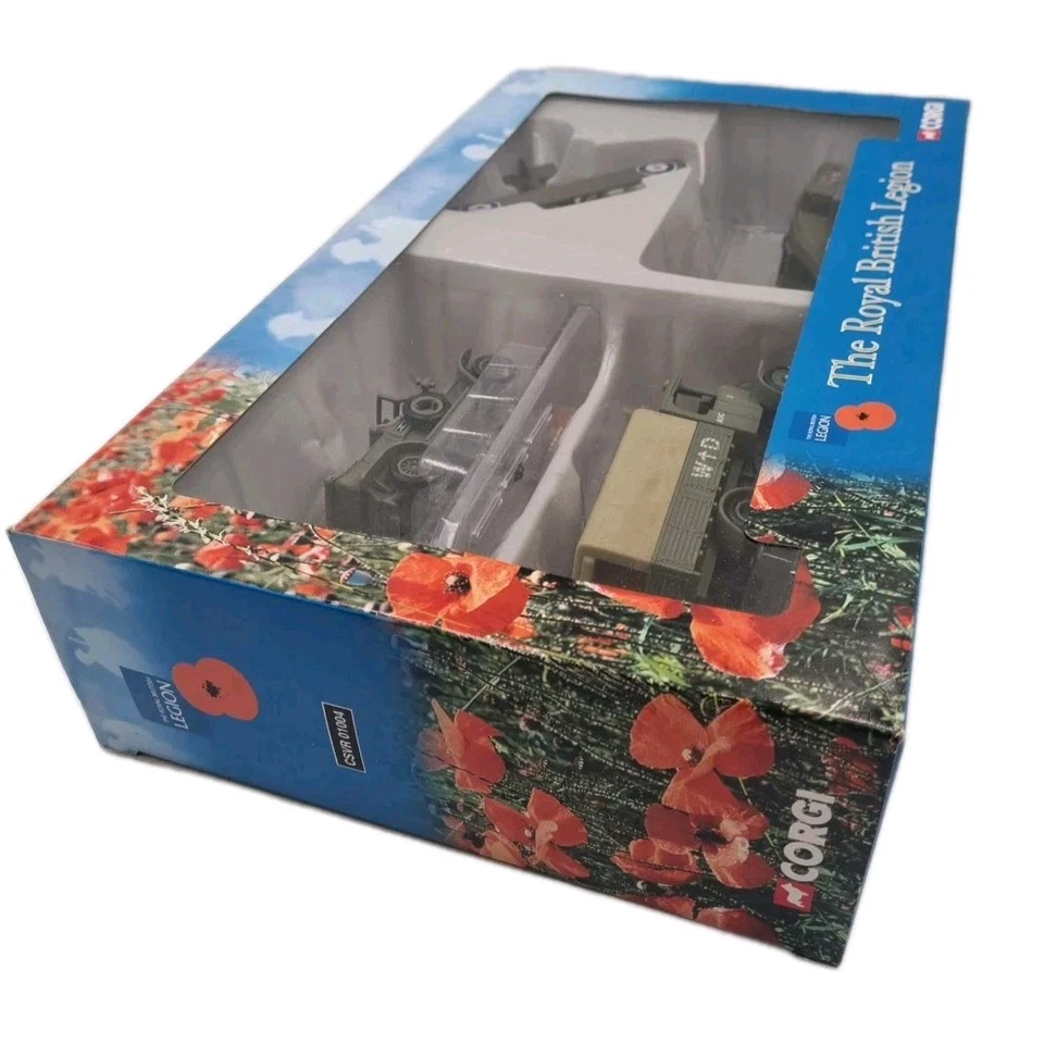 Corgi CSVR01004 The Royal British Legion British Military Models Set NEW - Image 4 of 4