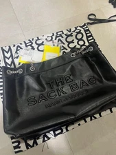 Marc Jacobs The Leather Chain Sack Bag Large