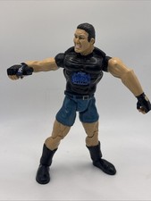 1999 Jakks Pacific Inc! Titan Tron Ken Shamrock Figure WWE WWF w/ Microphone