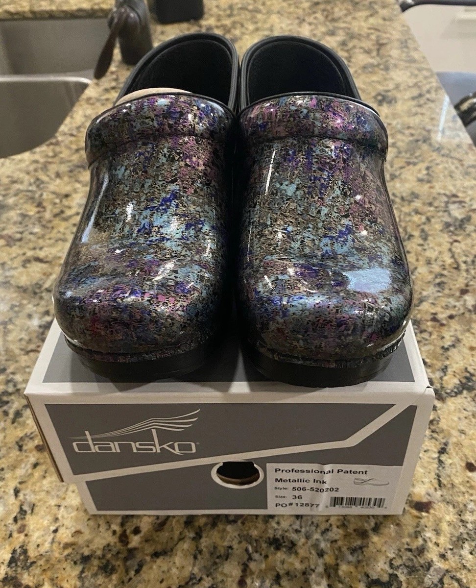 Metallic Ink Dansko Metallic Wash Patent Dansko Professional