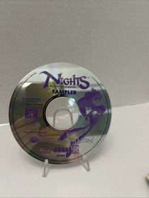 Nights Into Dreams (Sega Saturn, 1996) W/ Manual, Reg Card & Sampler (No Case)