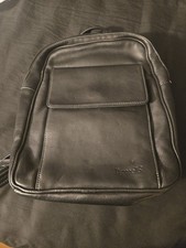 Tignanello Brown Leather Backpack Satchel Tote Bag Purse Womens Shoulder Handbag