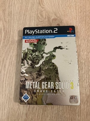 Metal Gear Solid 3 - Snake Eater Steelbook Edition PS2 Playstation 2 MGS MGS3