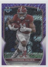 2022 Bowman U Chrome Purple Shimmer Refractor Traeshon Holden #18 0oa7