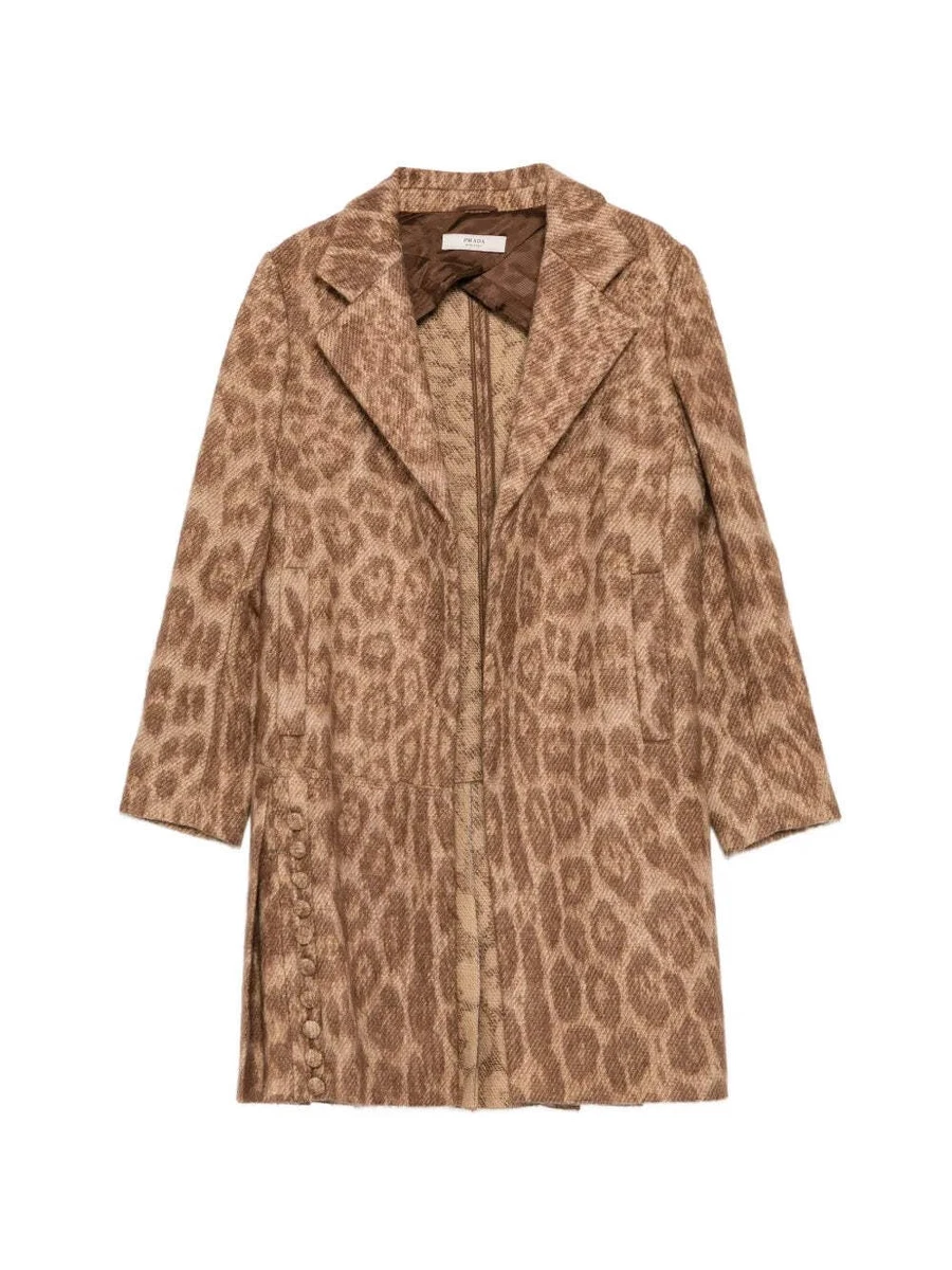 PRADA Women's Animal Print Coats, Jackets & Vests for Women for
