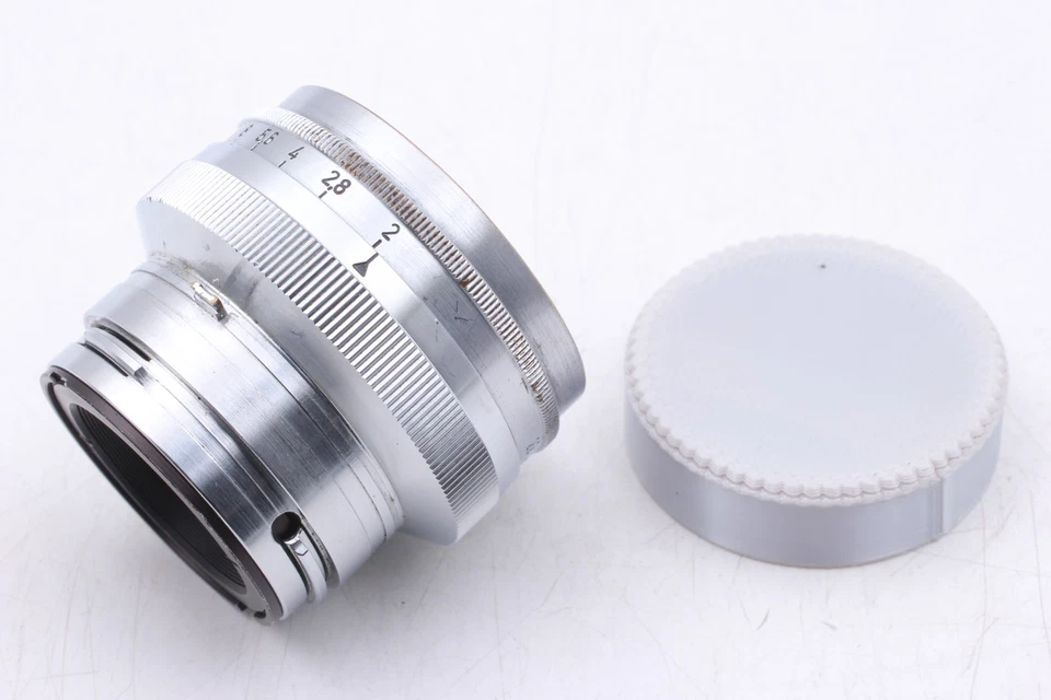 [Exc+5] Zeiss Opton Sonnar 50mm f/2 Red T for Contax Rangefinder From JAPAN - image 3 of 4