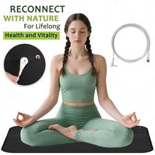 Grounding Mat | 24x16 in Earthing Pad for Relieving Stress, Anxiety & Inflamati