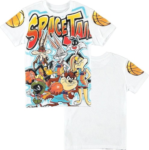 Space Jam A New Legacy Boys Short Sleeve T-Shirt- Looney Tunes Tune Squad... - Picture 4 of 19