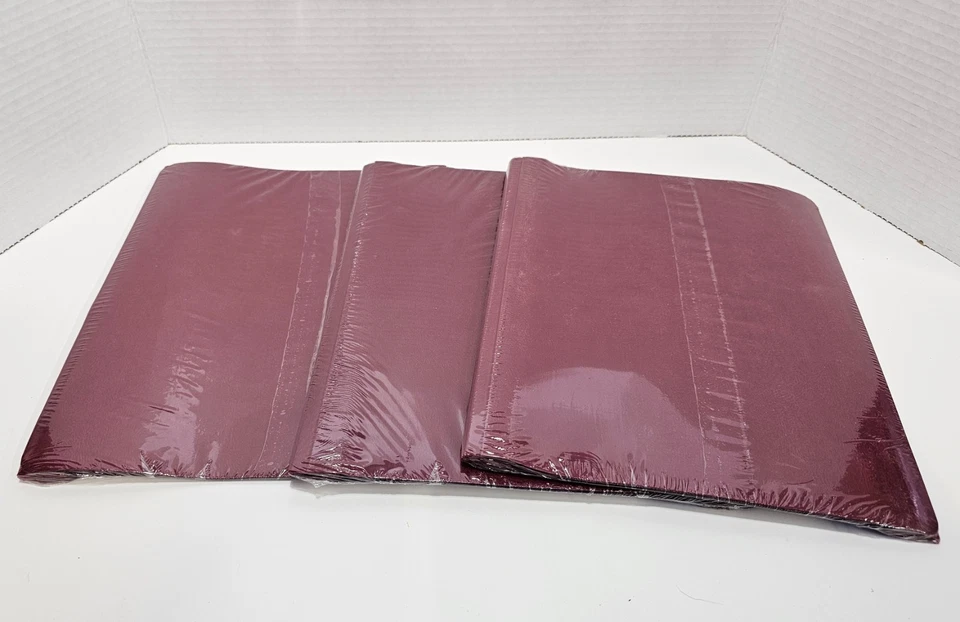 Lot Of 3 Oxford Report Covers Clear Front Letter Size Pack of 5 #58857 Red - Image 2 of 4