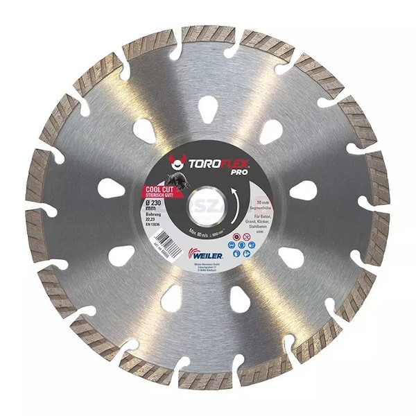 "Toroflex Diamant Trennscheibe \"Coolcut\" 230 Mm Beton Granit Klinker"-image