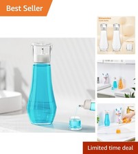 Versatile 8.8 Oz Glass Bottle for Mouthwash, Oils  More - Leakproof  Elegant