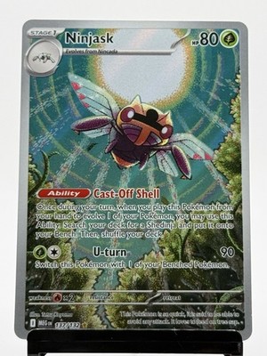 Ninjask Me01: Mega Evolution 137/132 Illustration Rare Holo Ability