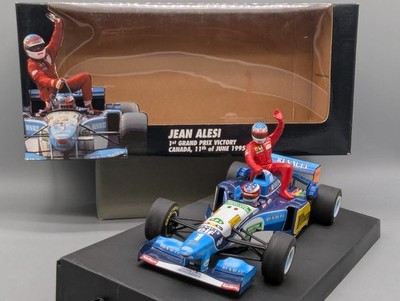 Modellautos 1:18 Minichamps Jean Alesi 1st GP Sieg CND 1995 MIT M Schumacher OVP