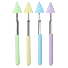 4 PCS Pointer Finger Stick, Teacher Pointer Arrow, Purple/Yellow/Blue/Green
